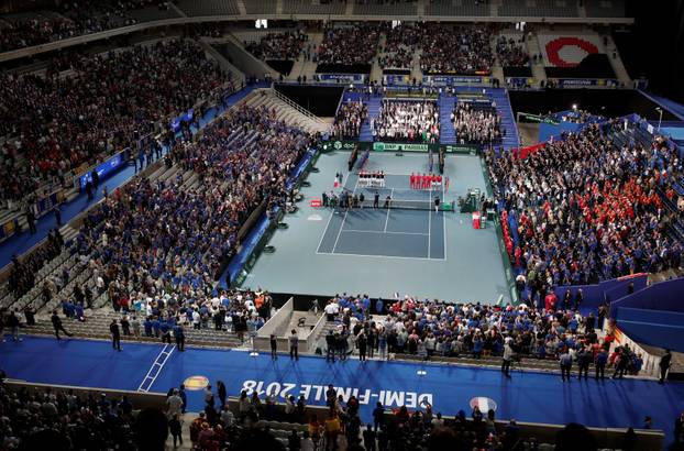 Davis Cup - World Group Semi-Final - France v Spain