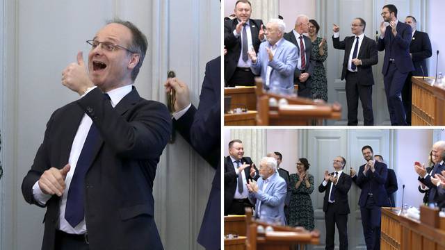 Čovjek je baš sretan: Pogledajte kako je Frka-Petešić reagirao na govor Plenkovića i dugi aplauz