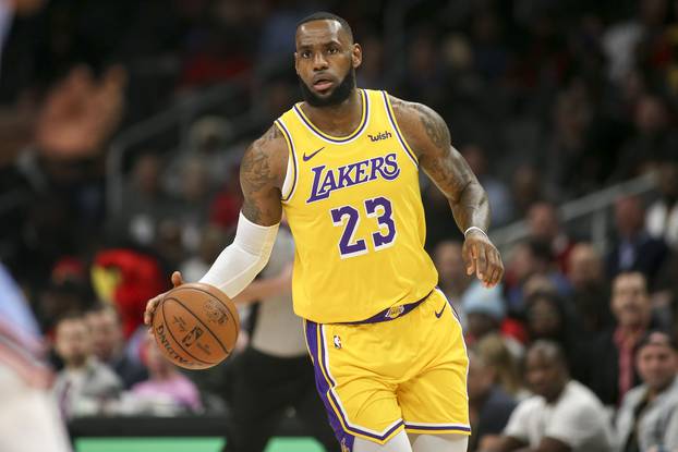 NBA: Los Angeles Lakers at Atlanta Hawks