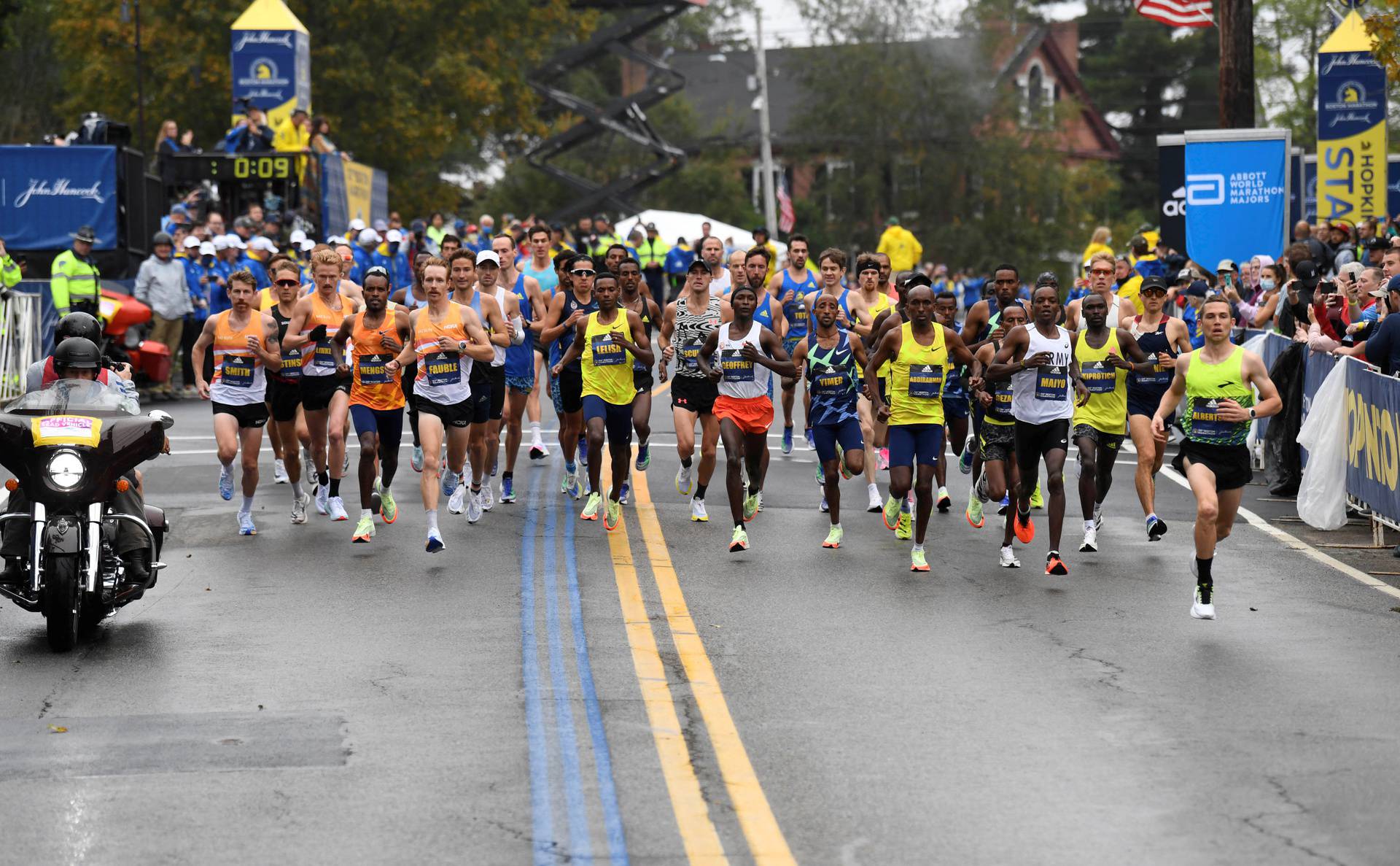 FILE PHOTO: Running: Boston Marathon
