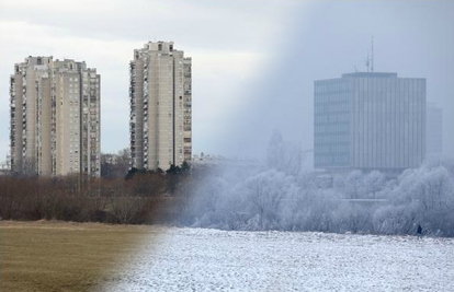 Novu ruho grada: Kako Zagreb izgleda prije i nakon južine...