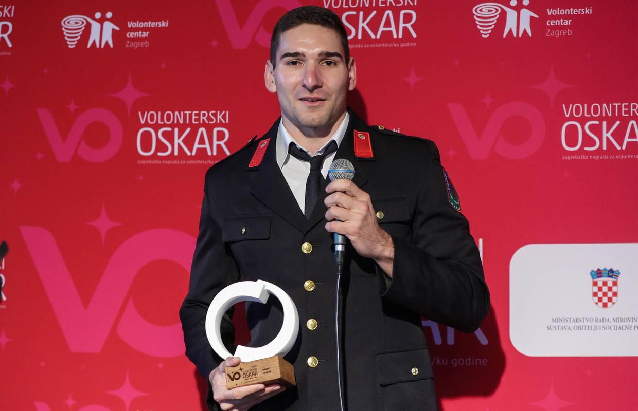 Zagreb: Volonter godine je David Lonjak iz DVD-a Kašina