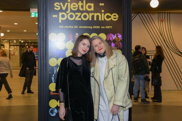Zagreb: Pretpremijera novog HRT-ovog serijala "Svjetla pozornice"