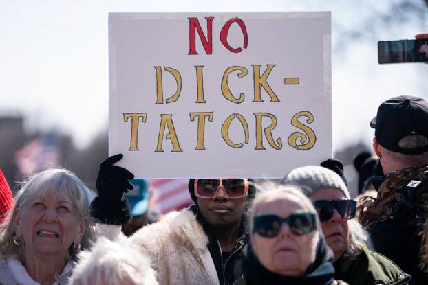 "No Kings" protest against U.S. President Donald Trump's administration policies in Minnesota