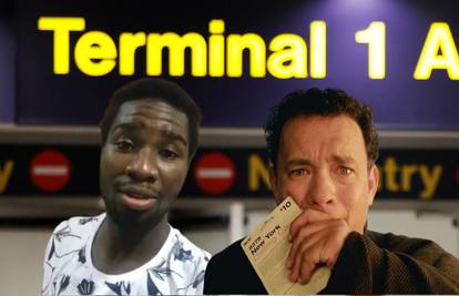 Ganski nogometaš živio je 74 dana u zračnoj luci, baš kao i Tom Hanks u filmu Terminal...