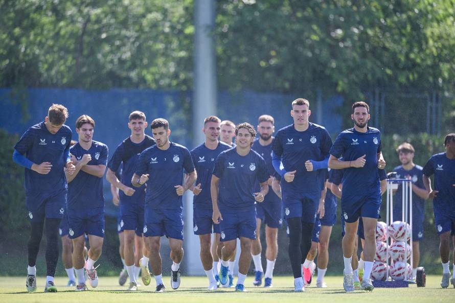 Zagreb: Trening GNK Dinamo