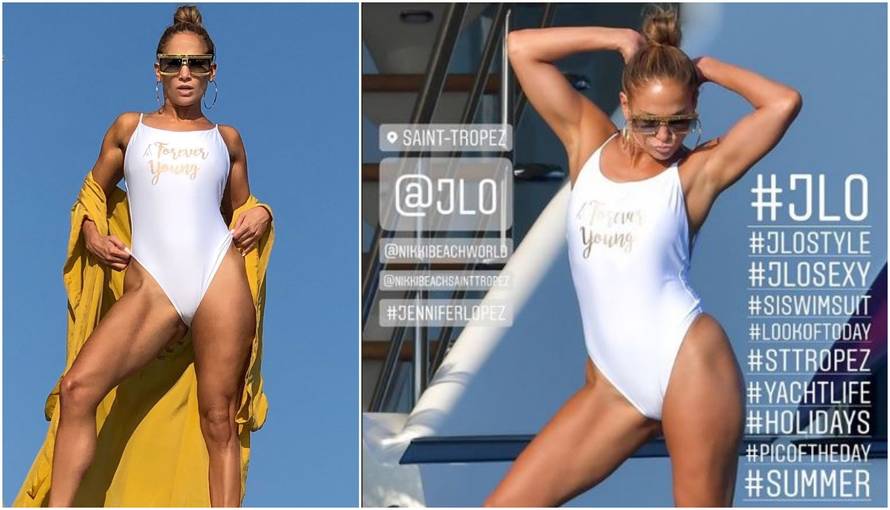 Zauvijek mlada: J.Lo pokazala mišićave noge u St. Tropezu...