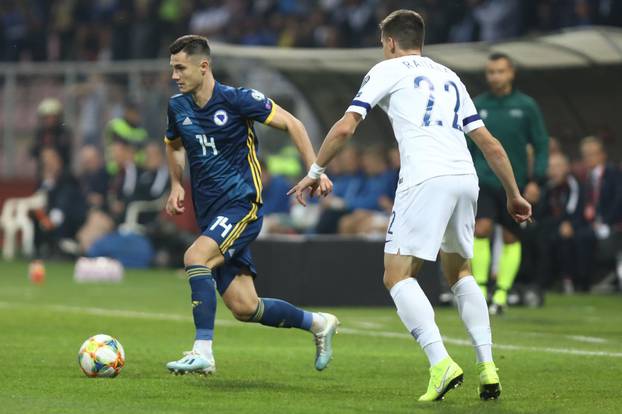 Zenica: BiH protiv Finske u kvalifikacijskoj utakmici za Europsko nogometno prvenstvo