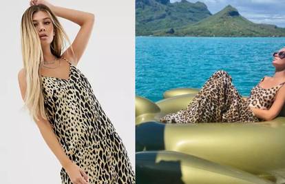 Omiljeni životinjski print Paris Hilton idealan za party haljine