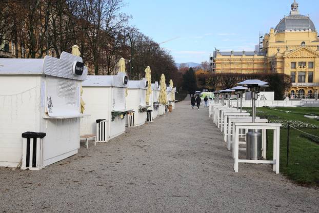 Posljednje pripreme za otvaranje Adventa u Zagrebu