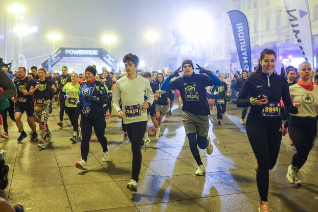 Održan 14. Zagreba?ki no?ni cener na kojem je sudjelovalo oko 3000 trka?a