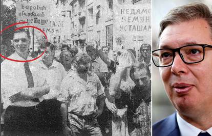 Objavljena sramotna fotografija četnika Vučića koji protjeruje obitelj iz Zemuna jer su Hrvati