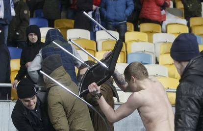 Dinamo zbog nereda u Kijevu mora zatvoriti dio stadiona...