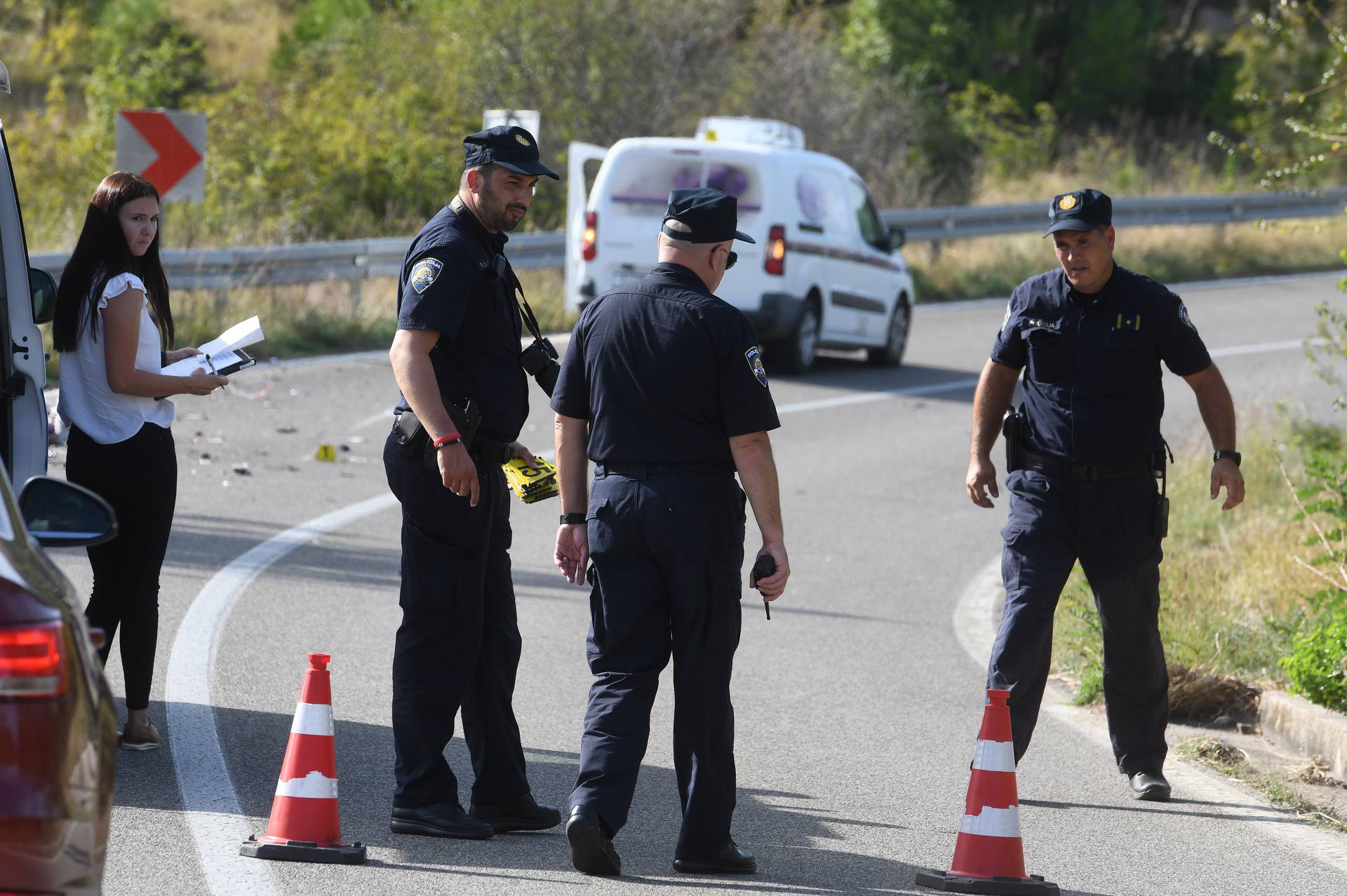 Šibenik: U prometnoj nesreći sudjelovali automobil i motocikl