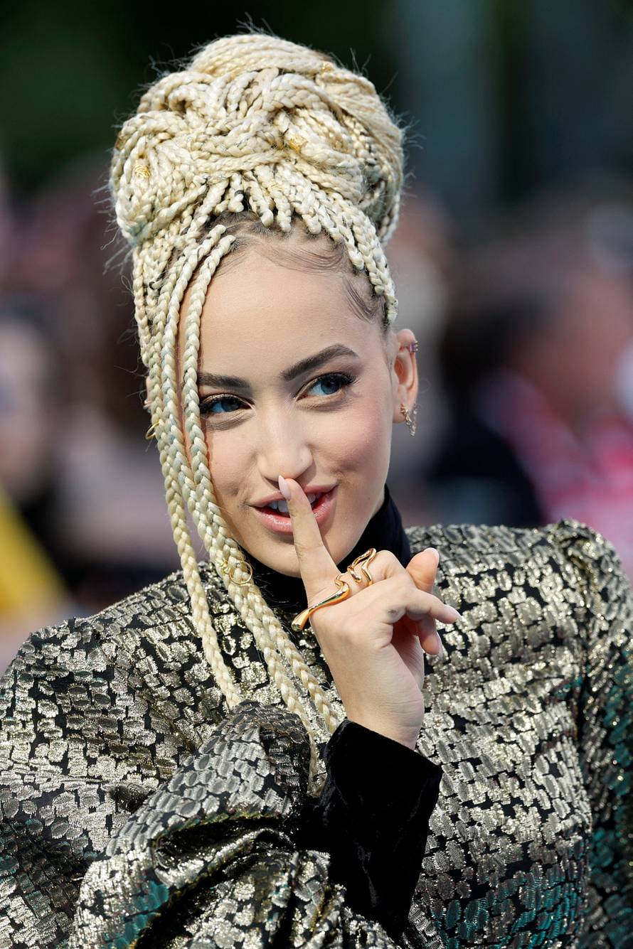 Eurovision Song Contest's 'Turquoise Carpet' event in Vienna