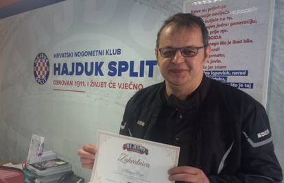 Ban donirao Našem Hajduku kroz posvetu svojoj kćeri Mirti