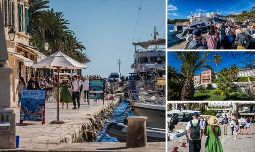 FOTO Turisti uživaju na Hvaru: Ljeto se tu nije do kraja predalo