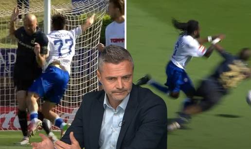 Skomina analizirao 10 situacija s derbija: 'Nisu bili penali za Hajduk, faul Theophilea za žuti'