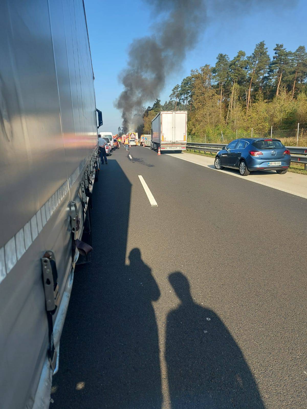 VIDEO Zapalila se cisterna u Sloveniji, zatvorili su autocestu