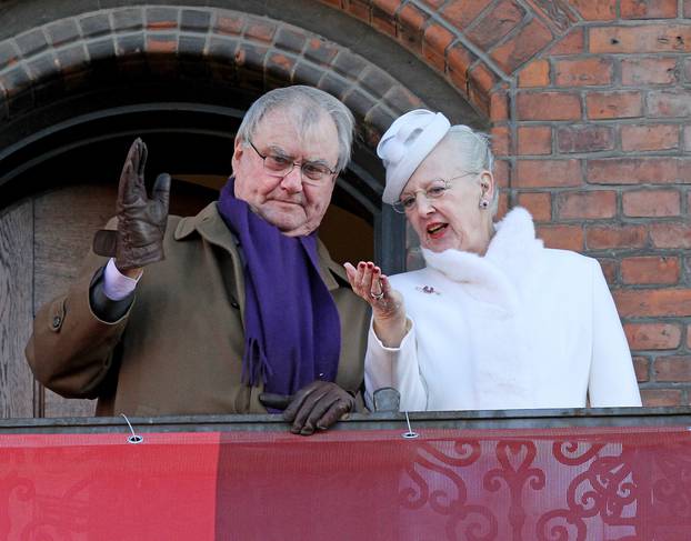 DÃ¤nen feiern 40. ThronjubilÃ¤um von KÃ¶nigin Margrethe II.