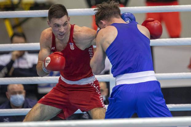 Poreč: Europsko prvenstvo u boksu do 22 godine, Gabrijel Veočić - Sam Hickey