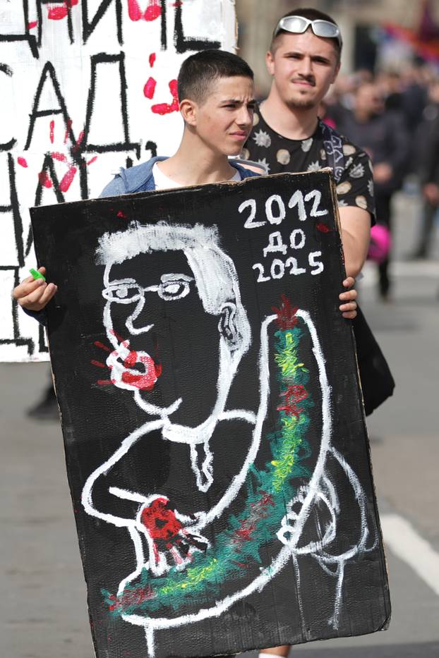 Beograd: Studenti na ulicama spremaju se za prosvjed 15. za 15