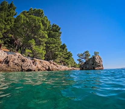 FOTO Brela: Plaža Punta Rata jedan je od simbola Hrvatske