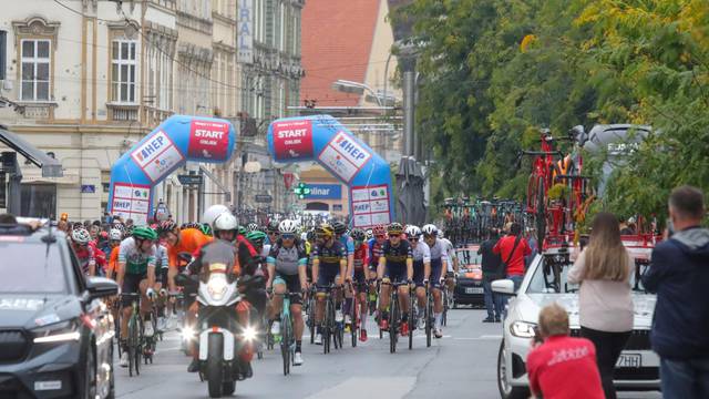 Startala prva etapa biciklističke utrke Cro Race od Osijeka do Varaždina