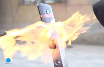 Testovi izdržljivosti sve su bizarniji: Zapalili HTC One M9!