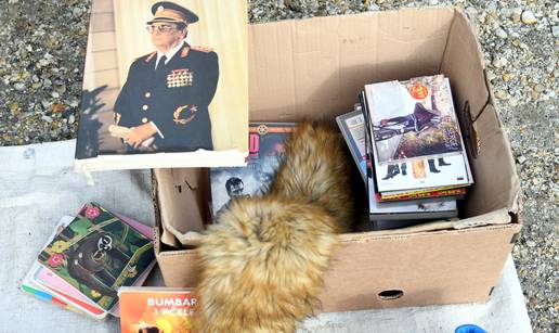 VIDEO Buvljak u Koprivnici: Bilo kuda, Josip Broz Tito svuda...