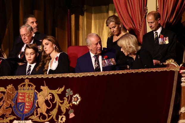 Royal British Legion Festival of Remembrance, in London