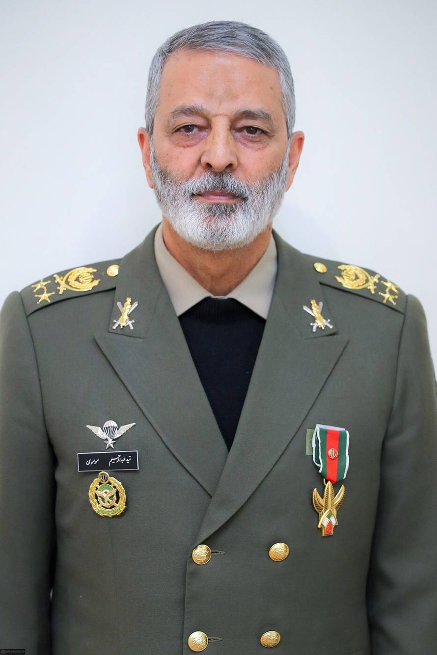 Načelnik Glavnog stožera Oružanih snaga Abdolrahim Mousavi