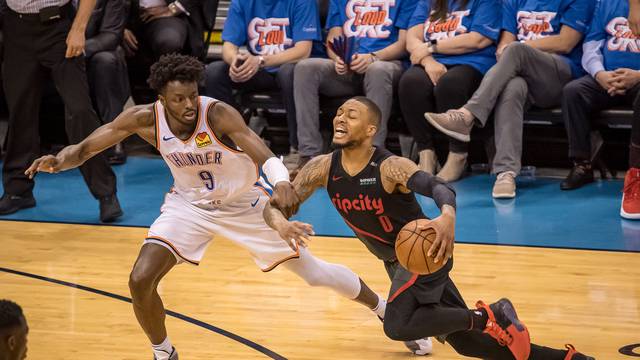 NBA: Playoffs-Portland Trail Blazers at Oklahoma City Thunder
