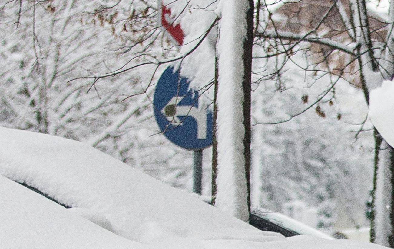 Snijeg zabijelio ulice Osijeka
