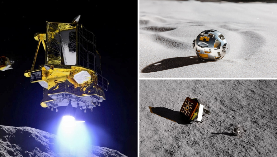 FOTO Japan na Mjesec lansirao rover veličine bejzbol loptice: Kotrlja se i otvara u dva dijela