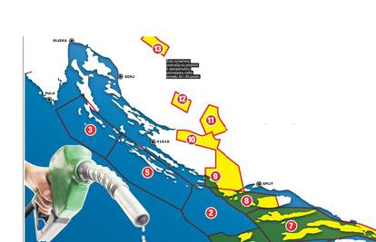 Karta crnog zlata u Jadranu: Otkrivamo gdje bi bilo nafte