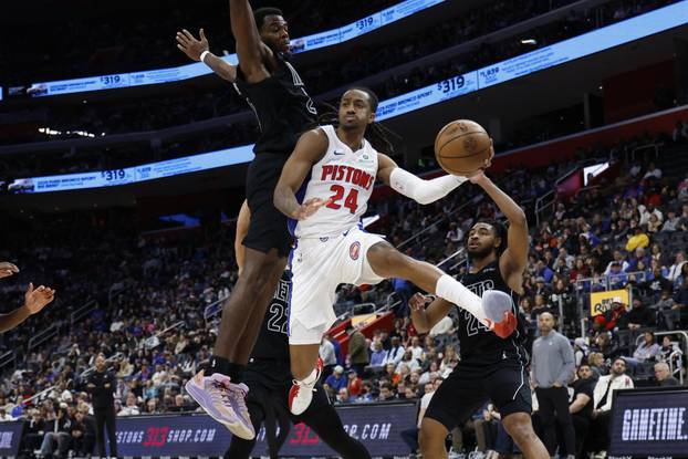 NBA: Brooklyn Nets at Detroit Pistons