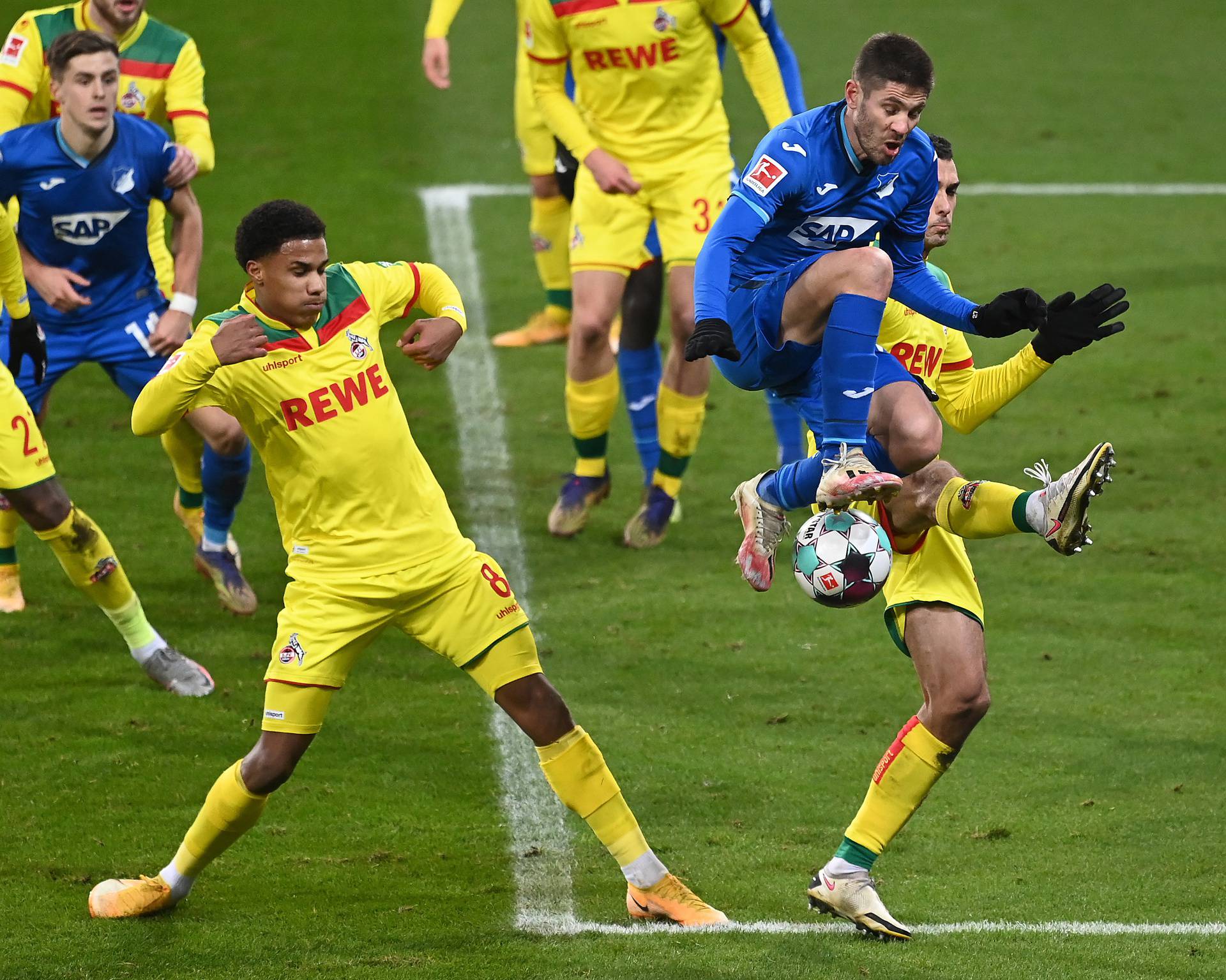 GES / Football / TSG Hoffenheim - FC Cologne, 01/24/2021