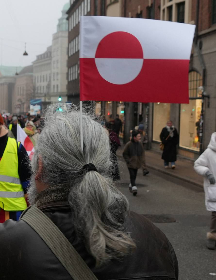 Protesters rally in Copenhagen in solidarity with Greenland