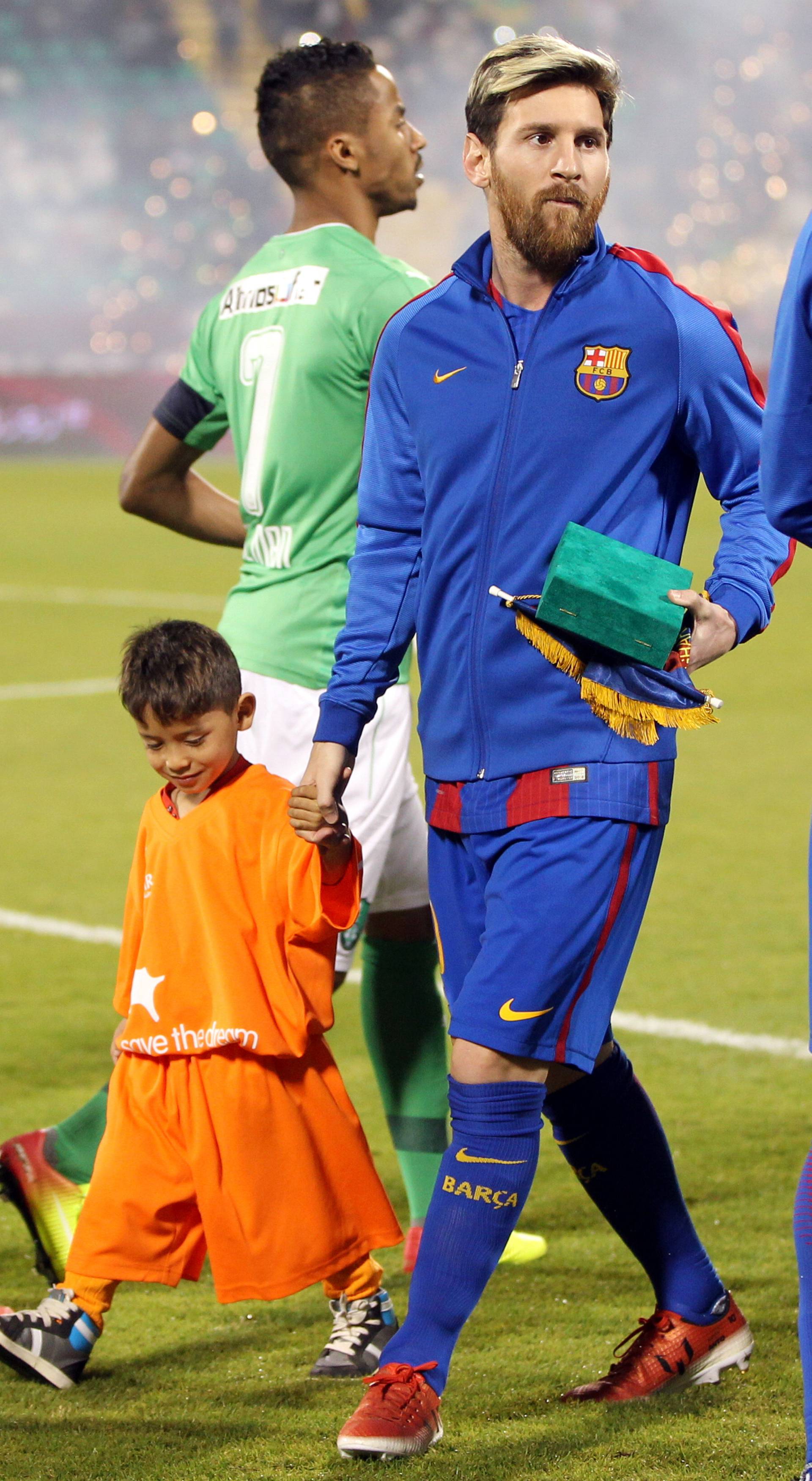 Football Soccer - Barcelona v Saudi Arabia's Al-Ahli - International Friendly Match