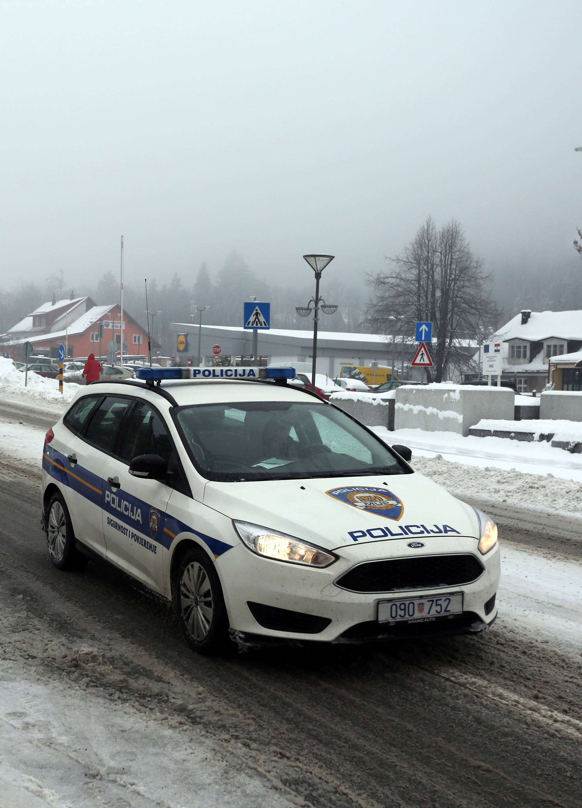 Delnice: Snijeg pao na podruÄju Gorskog kotara