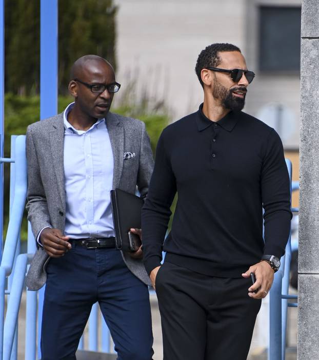 Bivši nogometaš Rio Ferdinand dolazi na sud zbog prebrze vožnje