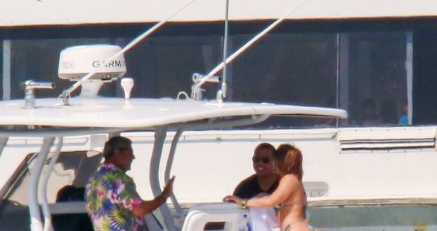 *EXCLUSIVE* Alex Rodriguez sips champagne on a yacht with Avery fit bikini babe that is Not rumored girlfriend, Katherine "Kat'' Padgett. - ** WEB MUST CALL FOR PRICING **