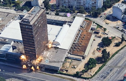 VIDEO Pitali smo AI da nam simulira rušenje Vjesnika. Pogledajte kako bi to izgledalo