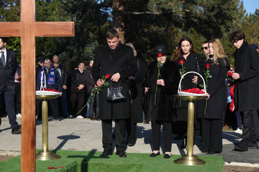 Zagreb: Na Mirogoju pokopan Miroslav Ćiro Blažević