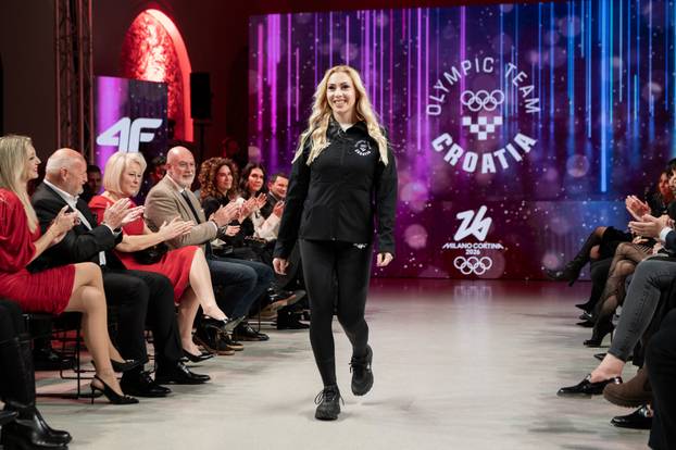 Zagreb: Na modnoj reviji predstavljena zimska olimpijska kolekcija za Zimske olimpijske igre