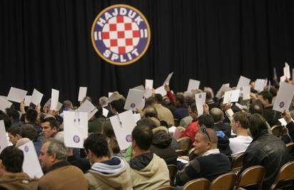 Novo vodstvo Hajduka, pobuna malih dioničara