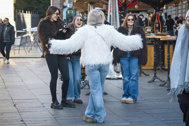Zagreb: Atmosfera na špici na Silvestrovo