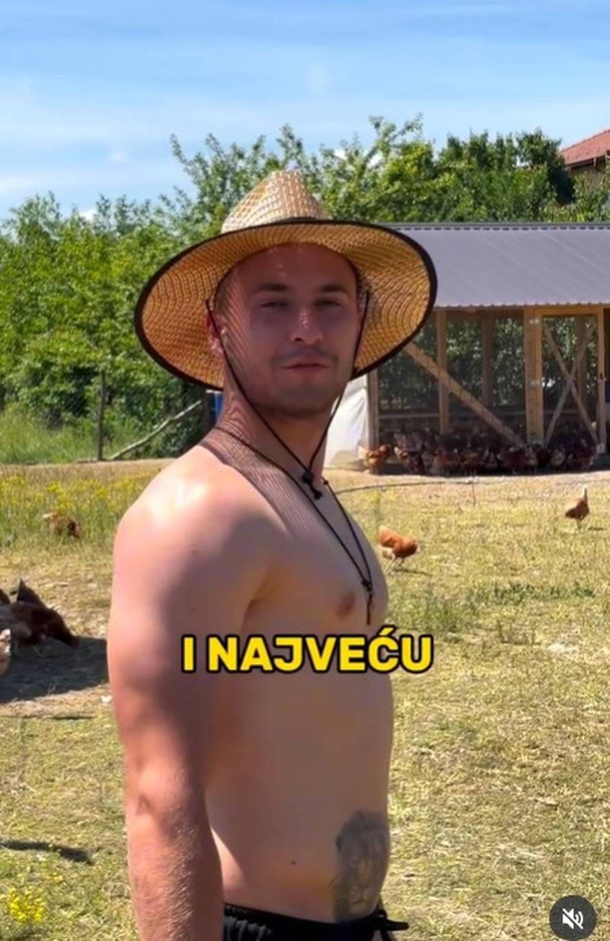 Žene zaludio zgodni farmer iz BiH! Ne vide ni koke ni rajčice: 'U sunce ti, kako do sjemena?'