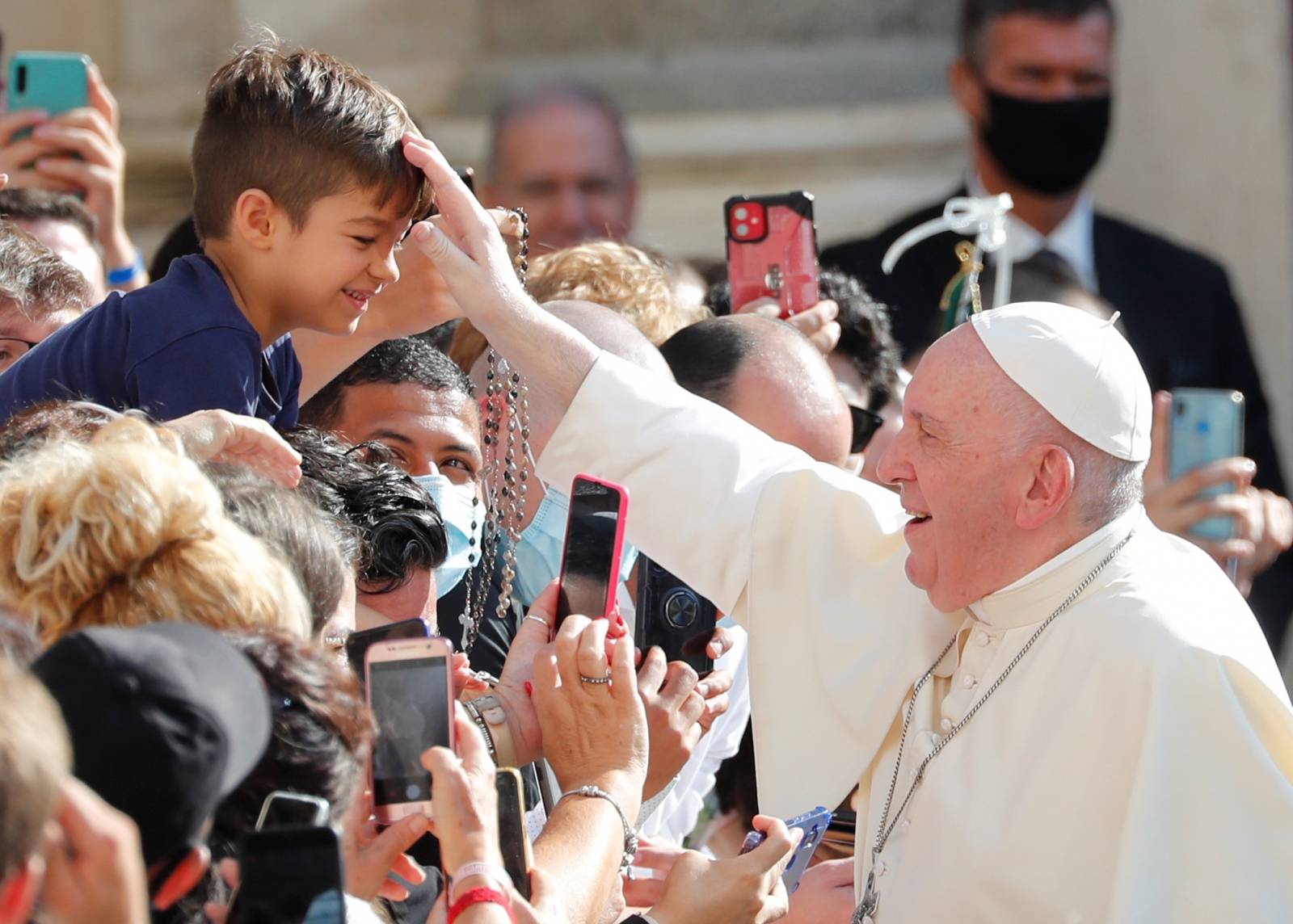 Pope Francis holds weekly audience